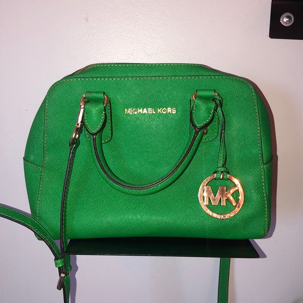 Michael kors handbag with long strap
